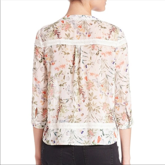 The Kooples Botonic Print Floral Shirt - Picture 2 of 7